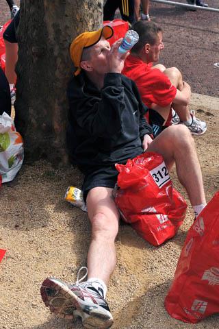 Tired runner