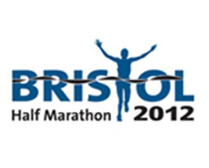 The logo for the 2012 Bristol Half Marathon