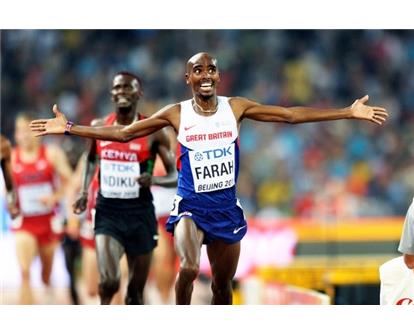 Mo Farah Beijing