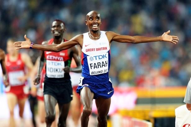 Mo Farah Beijing