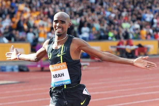 Mo Farah Birmingham