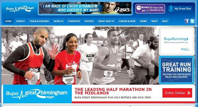 Bupa Great Birmingham Run